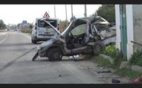 incidente sulla statale 387 ricoverato al brotzu un 39enne