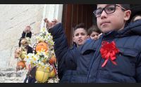 gergei bambini paladini della tradizione de su sessineddu per san biagio