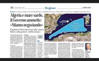 sardegna algeria il mare conteso giallo internazionale sullo scippo