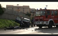 sassari scontro frontale nella bretellla per il latte dolce cinque feriti due gravi