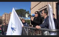 cagliari sit in dei lavoratori della sanit pronti a scioperare