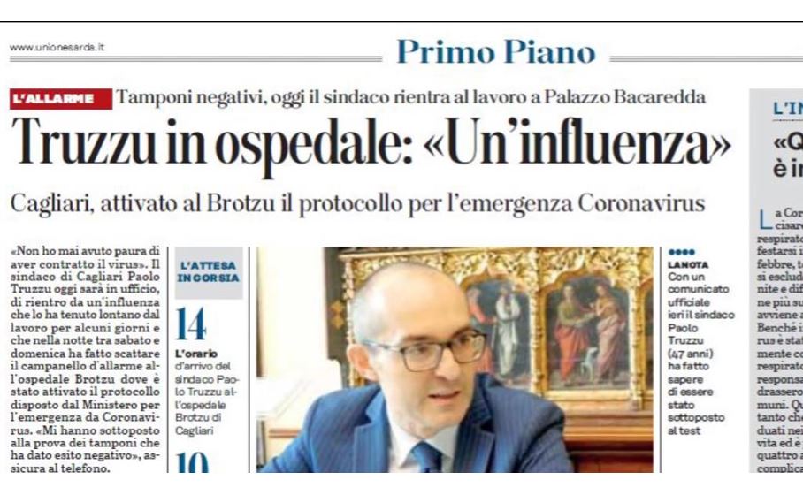 Claudia Zuncheddu In Sette Giorni 250 Decessi Per Influenza