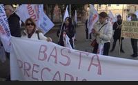 cagliari precari della scuola in piazza subito la stabilizzazione