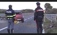 siliqua scontro tra due auto sulla 130 un morto e un ferito grave