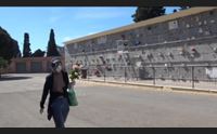 cagliari riapre il cimitero san michele tante famiglie e anziani