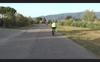 runner e ciclisti alla regione attivit motoria oltre i confini comunali