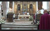 sassari sciolto il voto alla madonna il rito con le misure anti covid