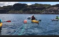 lungo la rotta dei tonni da stintino a portoscuso in tre sul kayak