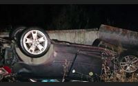 villasor auto esce fuori strada e si ribalta muore un giovane di 26 anni