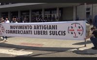 piano sulcis al palo la protesta di professionisti e imprenditori