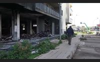 alghero palazzo distrutto dall incendio abbandonati da tre anni