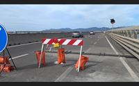 cagliari sul ponte della scafa solo l ombra di un cantiere anas