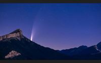 neowise la cometa sui cieli della sardegna torner tra seimila anni
