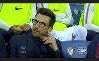 rivoluzione cagliari panchina a di francesco via anche il ds carli
