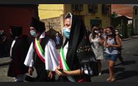 santadi celebrata sa coia maureddina edizione delle mascherine