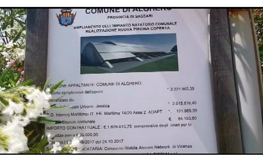 Alghero Piscina Infinita Il Comune Manda Via L Impresa Lavori A Rilento Videolina