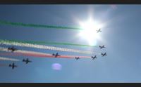 decimomannu in migliaia per l addestramento delle frecce tricolori