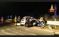 decimomannu tragedia sulla statale 130 muore 21enne 5 feriti
