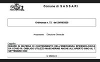 sassari mascherine tutto il giorno ma quanti sono i contagi