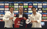 cagliari ore d attesa per godin intanto dal sassuolo arriva tripaldelli