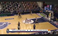 dinamo con la fortitudo arrivata la prima vittoria in casa