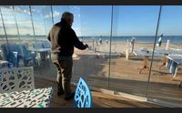 alghero inverno sul lungomare lido aprono chioschi e impianti