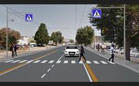 viale marconi a senso unico da sabato la rivoluzione del traffico