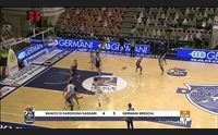 basket dinamo un grande secondo tempo basta per stendere brescia