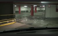 sassari piazza fiume il parcheggio di notte in mano ai vandali