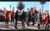 la crisi degli aeroporti lavoratori in piazza i sindacati la regione intervenga