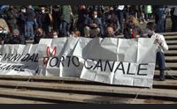 cagliari vertenza porto canale assemblea sulle gradinate di bonaria