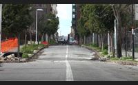 sassari nuovi lavori in viale trento chiusa da settembre per un cedimento