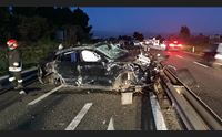 andrea cossu stabile dopo l incidente sulla 554 l affetto dei tifosi