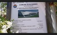 algheropiscina comunale cantiere fermo e allarme vandali