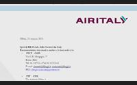 air italy avanti con i licenziamenti collettivi appello al buon senso