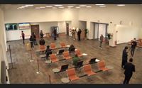 olbia pasqua di controlli a regime il centro per i test all aeroporto