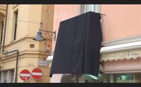 nuoro listata a lutto la provocazione immaginate una citt senza attivit