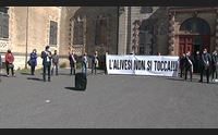 ittiri la protesta dei sindaci l ospedale alivesi non si tocca