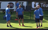 gli azzurri a pula comincia in sardegna la corsa verso gli europei