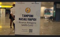 test in aeroporto il centro chiude alle 19 passeggero resta a terra