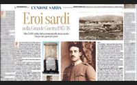 diventer un libro l inserto eroi sardi della grande guerra 1915 18