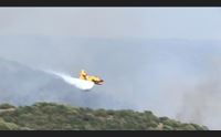 domenica di fuoco incendi da nord a sud strade chiuse per le fiamme