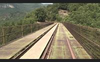 trenino verde a ussassai i lavori del ponte di niala chiuso da 5 anni