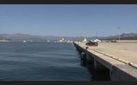 tortol il vice ministro morelli in visita al porto senza navi passeggeri