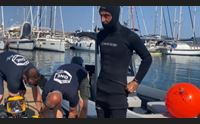 alghero nel porto turistico nucleo sub a disposizione dei diportisti