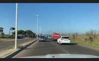 poetto ancora traffico in tilt e lunghe code per lo sfalcio dell erba