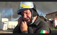 sassari fiamme a predda niedda capannoni distrutti feriti due vigili del fuoco