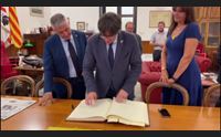 alghero il ritorno di puigdemont domani l udienza per l estradizione