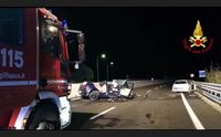 quartu incidente mortale sulla 554 auto viaggiava contromano