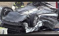 la tragedia sulla 125 perde la vita un cardiologo tre feriti